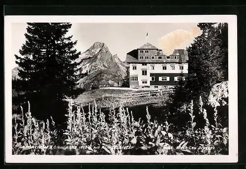 AK Schröcken, Sportheim Körbersee mit Künzelspitze