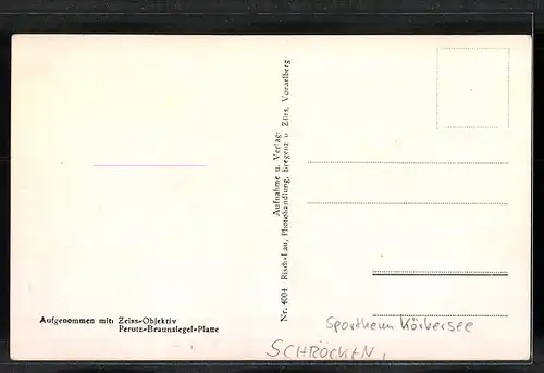 AK Schröcken, Sportheim Körbersee mit Künzelspitze