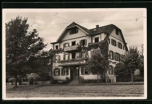 AK Königsfeld /Schwarzw., Hotel Pension Wagner, Frontansicht