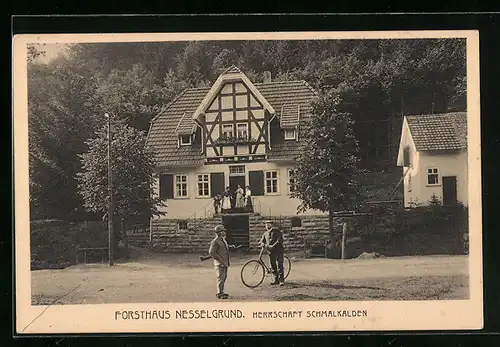 AK Schmalkalden i. Thür., Restaurant Forsthaus Nesselgrund