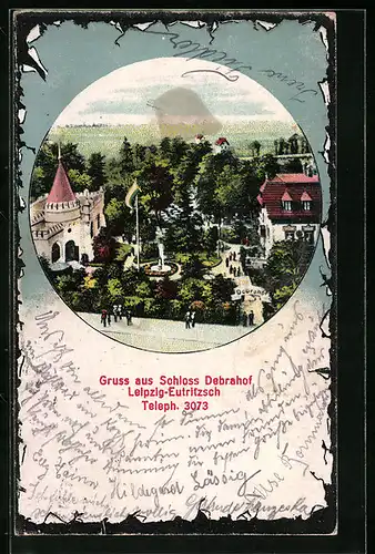 AK Leipzig-Eutritzsch, Schloss Debrahof