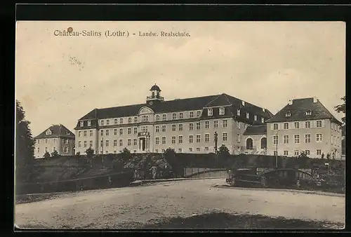 AK Château-Salins, Ansicht der Landw. Realschule