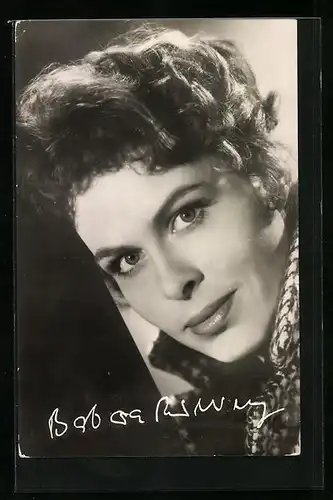 AK Schauspielerin Barbara Rütting in Glücksritter