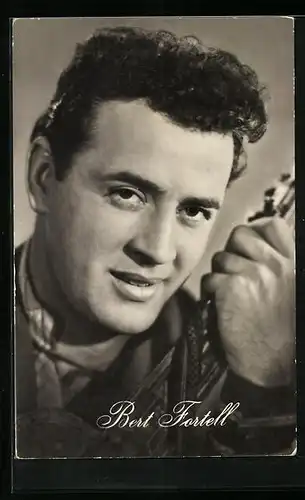 AK Schauspieler Bert Fortell als Musiker