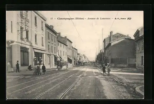 AK Champagne, Avenue de Lanessan