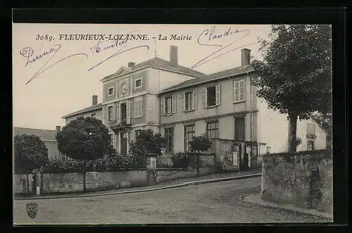 AK Fleurieux-Lozanne, La Mairie