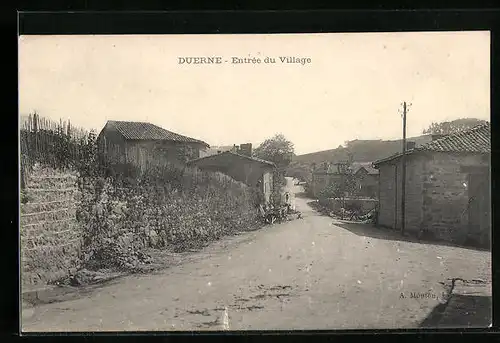 AK Duerne, Entrée du Village