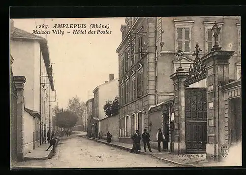 AK Amplepuis, Maison Villy - Hotel des Postes