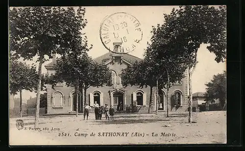 AK Camp-de-Sathonay, La Mairie