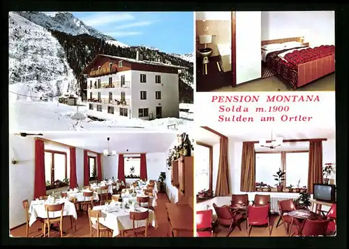 AK Sulden am Ortler, Pension Montana im Winter