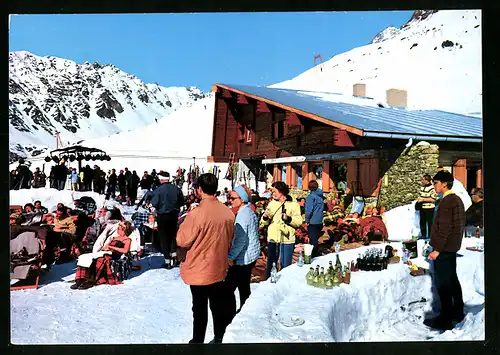 AK Sulden, Bergstation Kanzellift und Eisbar im Winter
