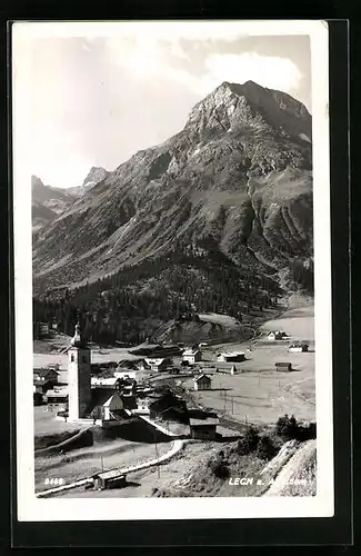 AK Lech a. A., Totale mit Kirche