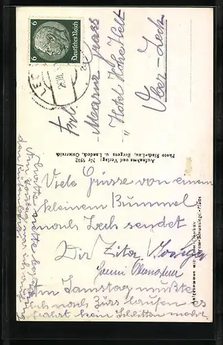 AK Lech a. A., Totale im Winter