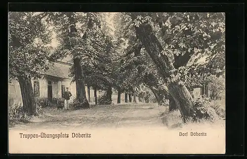 AK Döberitz, Truppen-Übungsplatz, Dorf-Idylle