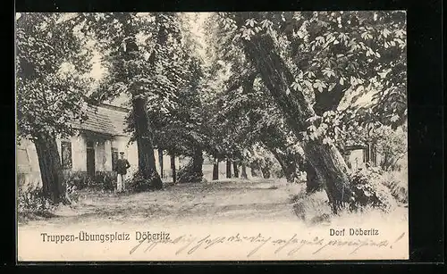 AK Döberitz, Truppen-Übungsplatz, Dorf-Idylle