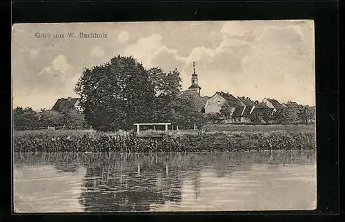 AK Wendisch-Buchholz, Ortspartie