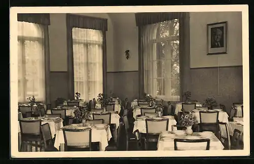 AK Koserow / Ostsee, Erholungsheim Walter Ulbricht, Innenansicht