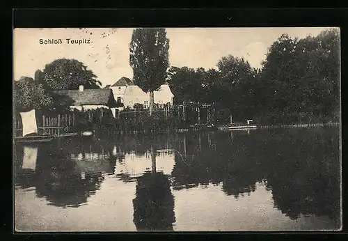 AK Teupitz, Blick zum Schloss