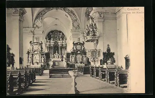 AK Goslar, Kloster Grauhof, Inneres der Kirche