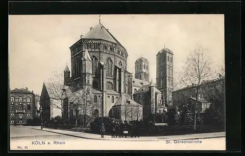 AK Köln a. Rh., St. Gereonskirche