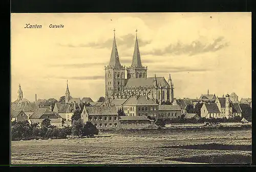 AK Xanten, Ostseite der Stadt