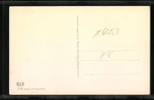 AK Oberschönau i. Thür. Wald, Blick n. d. Hohen Möst