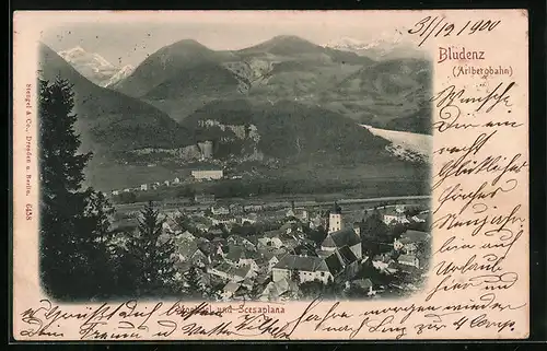 AK Bludenz, Montigel und Scesaplana