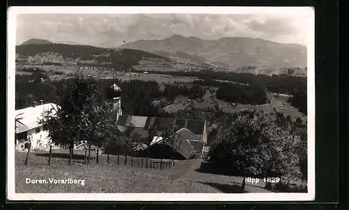 AK Doren, Teilansicht mit Blick ins Land