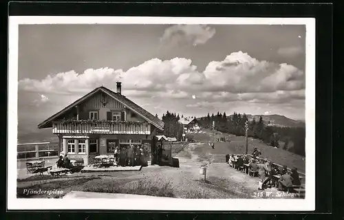 AK Bregenz, Pfänderspitz- und Hochberghütte