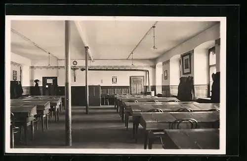 AK Feldkirch, Lehrerseminar, Studiersaal, Innenansicht