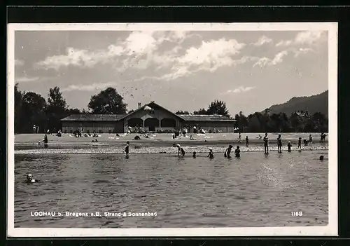 AK Lochau b. Bregenz, Strand- & Sonnenbad