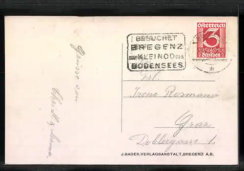 AK Lochau b. Bregenz, Strand- & Sonnenbad