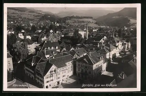 AK Dornbirn, Blick vom Kirchturm