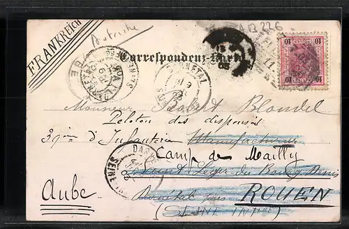 AK Feldkirch, Totalansicht mit Umgebung