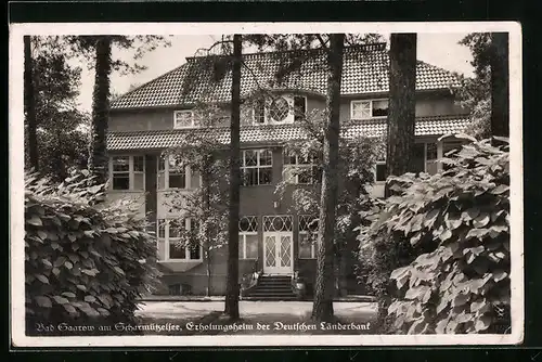 AK Bad Saarow, Erholungsheim der Deutschen Länderbank
