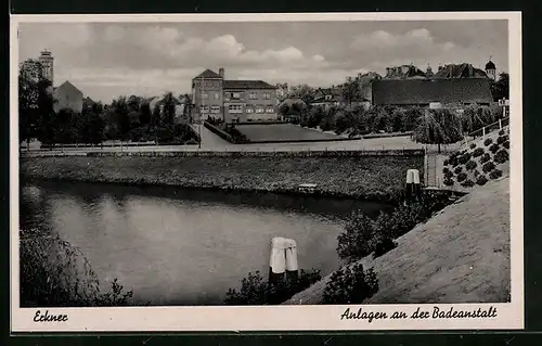 AK Erkner, Anlagen an der Badeanstalt