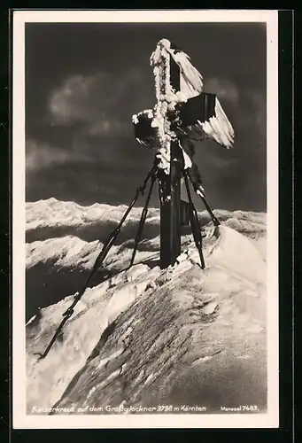 AK Kärntner, Kaiserkreuz auf dem Grossglockner