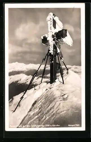AK Kärntner, Kaiserkreuz auf dem Grossglockner
