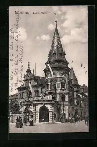 AK München, Löwenbräu-Keller