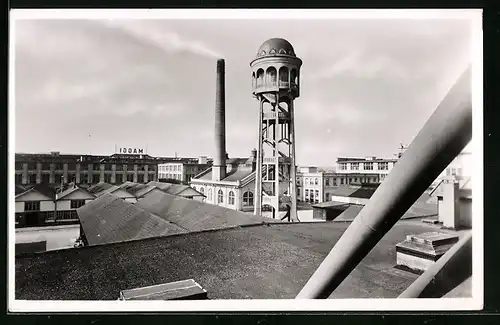 AK Singen / Hohentweil, Wasserturm der Maggi-Werke