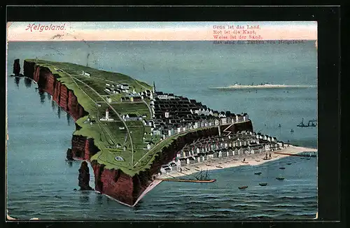 AK Helgoland, Totalansicht