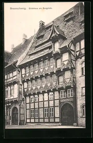 AK Braunschweig, Gildehaus am Burgplatz