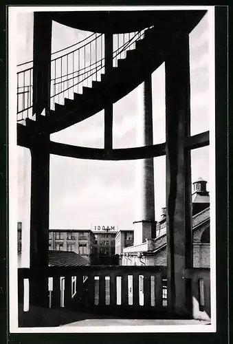 AK Singen am Hohentwiel, Blick vom Wasserturm auf einen Teil der Maggi-Werke