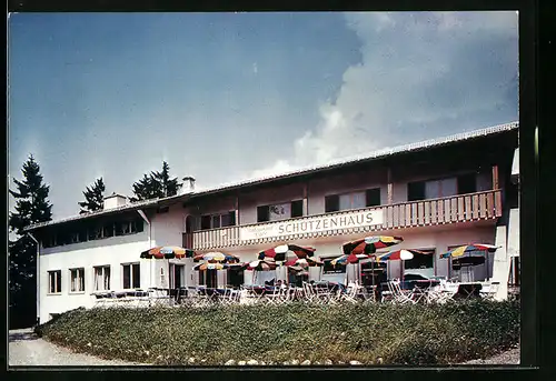 AK Partenkirchen, Restaurant-Cafe Schützenhaus Partenkirchen