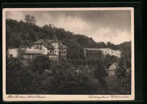 AK Bad Buckow /Märk Schweiz, Erholungsheim Wilhelmshöhe
