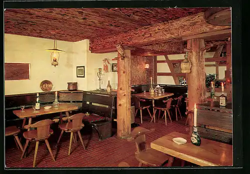 AK Meersburg /Bodensee, Gasthof zum Nachtwächter am Dampferhafen