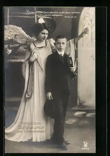 AK Schutzengel begleitet Jungen zur Konfirmation