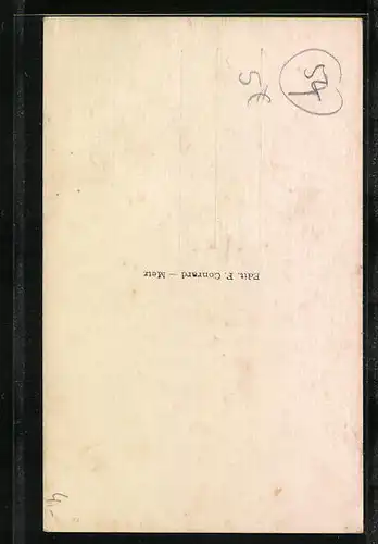 AK Metz, Monument Francais au cimetière Chambière