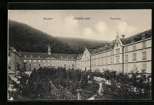 AK Oberbronn, Hof des Klosters