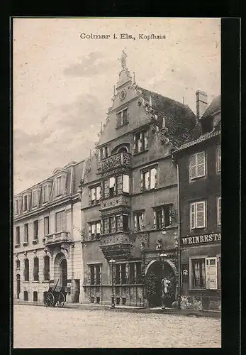 AK Colmar i. Els., Am Kopfhaus